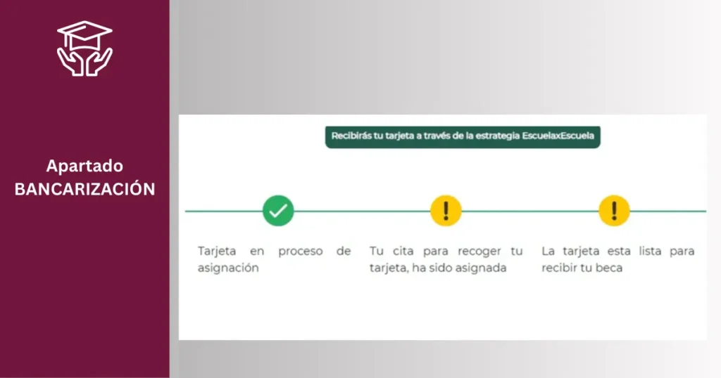 Cómo usar el Buscador de Estatus Becas Benito Juárez 10 Apartado BANCARIZACIÓN