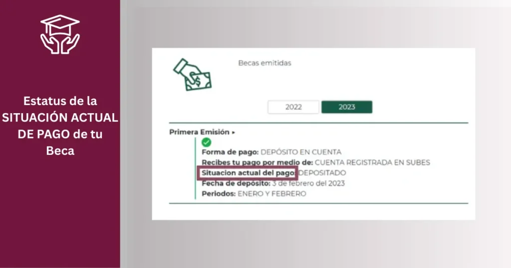 Cómo usar el Buscador de Estatus Becas Benito Juárez 19 Estatus de la SITUACIÓN ACTUAL DE PAGO de tu Beca
