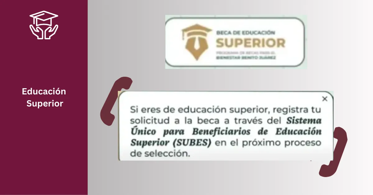 Cómo utilizar el Buscador de Estatus Beca Rita Cetina 2025 7 Educación
Superior