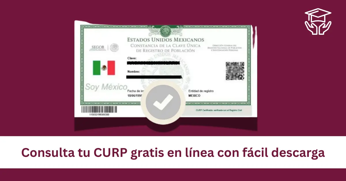 Consulta tu CURP gratis en línea: CURP gratis y descarga de PDF 1 Consulta tu CURP gratis en línea: Guía definitiva con detalles Becaritacetina