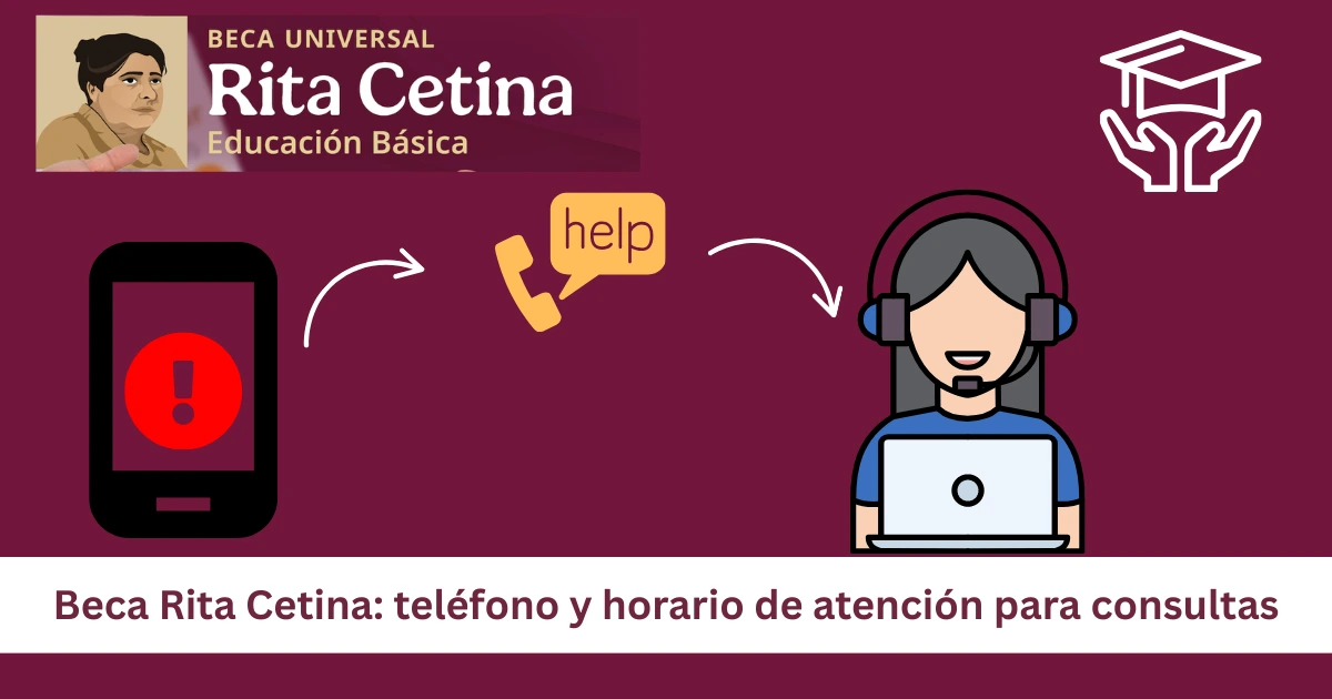Beca Rita Cetina: teléfono y horario de atención para consultas 1 Beca Rita Cetina: teléfono y horario de atención para consultas