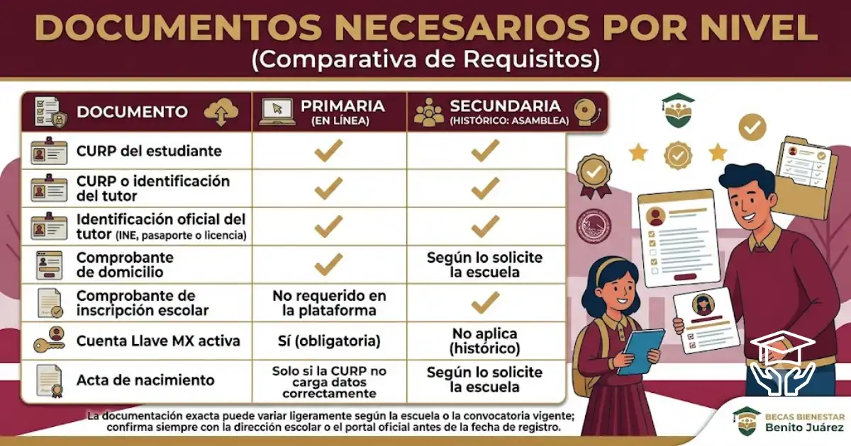 Fechas de Registro de la Beca Rita Cetina 2026-2027: Cuándo Abre y Cómo Inscribirte 5 Documentos necesarios por nivel - Fechas de Registro de la Beca Rita Cetina 2026-2027