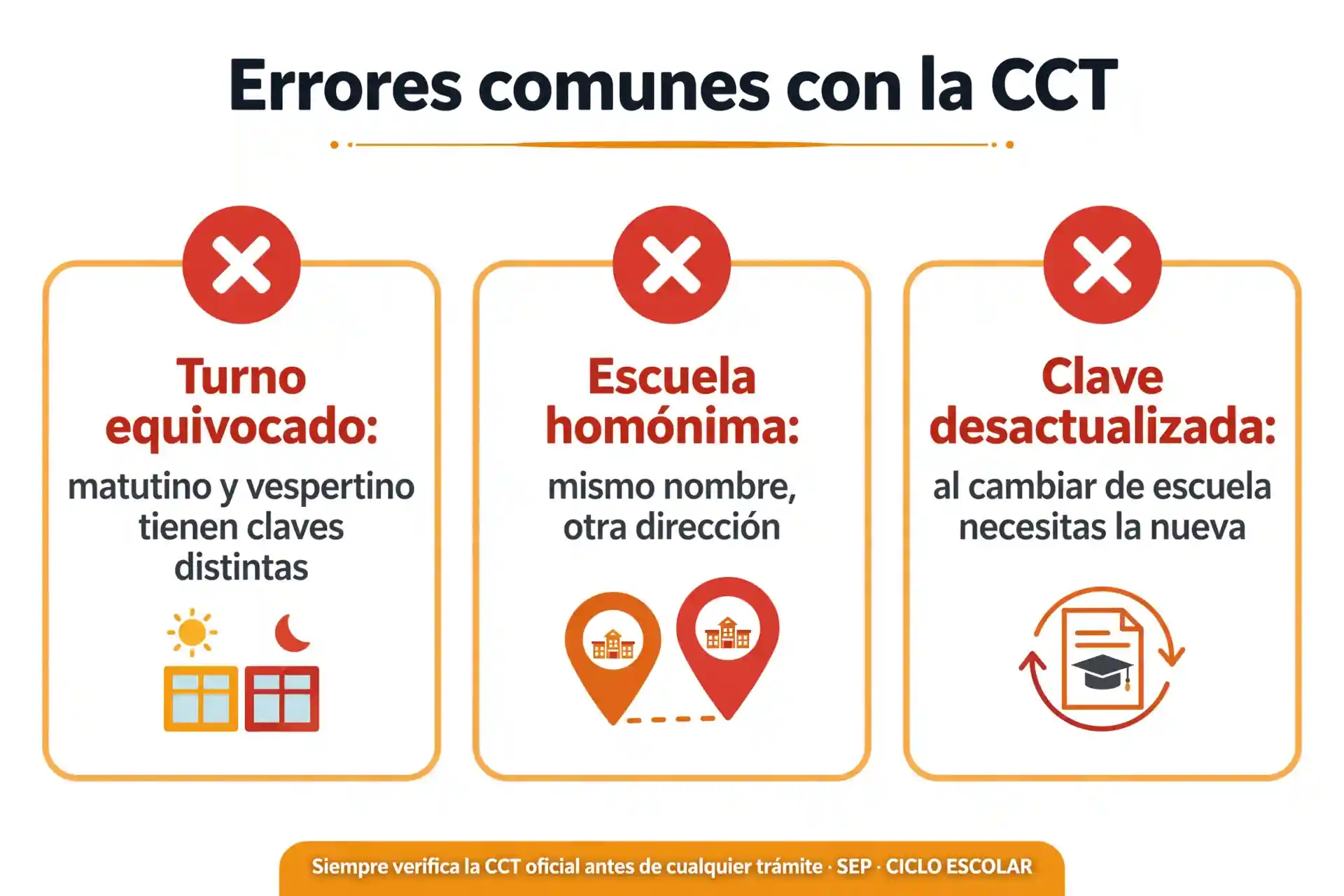 Errores comunes al capturar la clave de la escuela y cómo evitarlos
