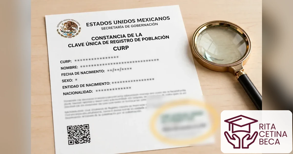 CURP certificada: qué es, cómo descargarla gratis y corregir errores 2 Leyenda CURP Certificada verificada con el Registro Civil en la parte inferior del documento PDF