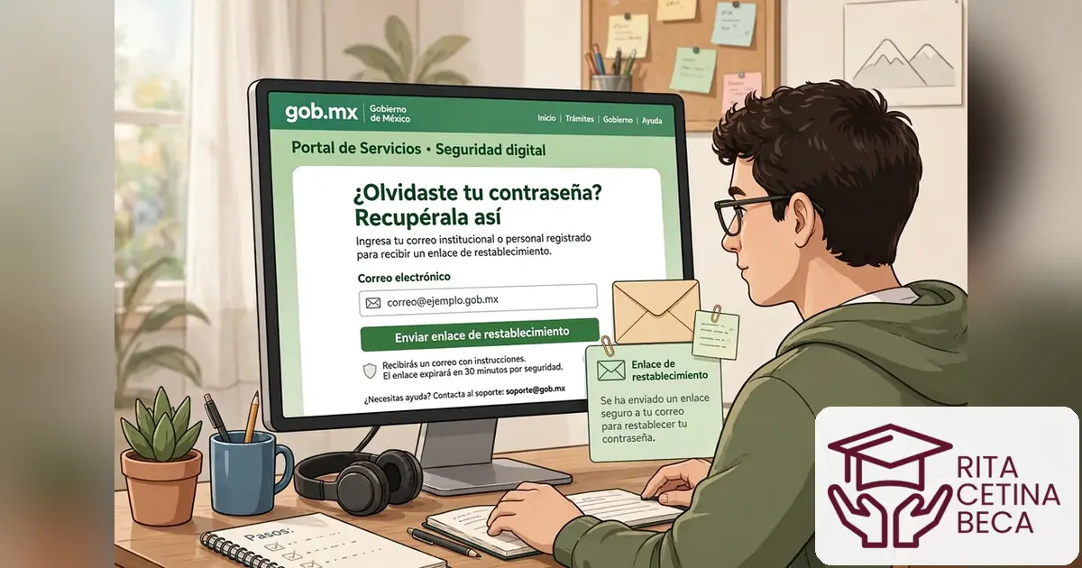 Recuperar cuenta Llave MX: usuario y contraseña paso a paso 2 Pasos para restablecer la contraseña de la cuenta Llave MX en el portal oficial llave.gob.mx